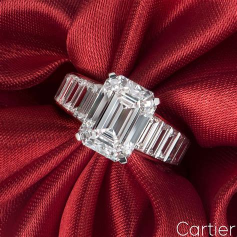 cartier high jewelry ring|5 carat diamond ring cartier.